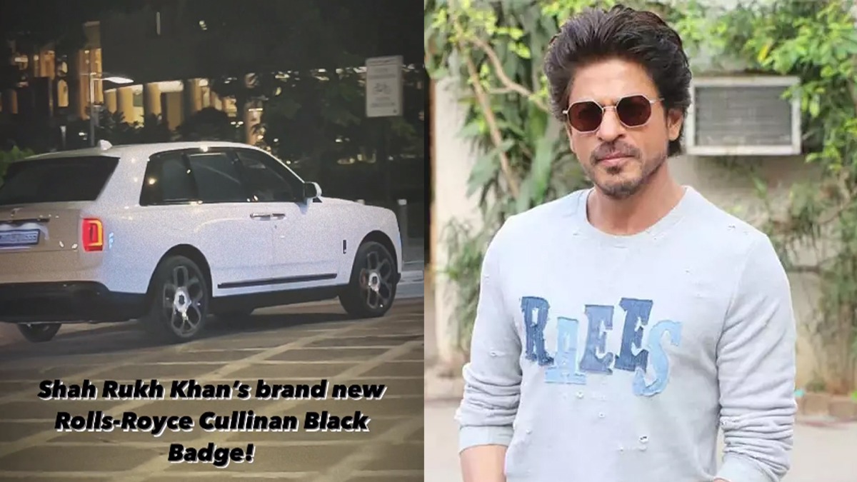 Shah Rukh Khan brings home a Rolls-Royce Cullinan Black Badge worth Rs 10  crore [Video] - Car News