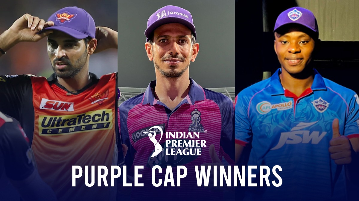 IPL 2023 IPL Purple Cap winners over the years, Check the complete list here, Follow IPL Live