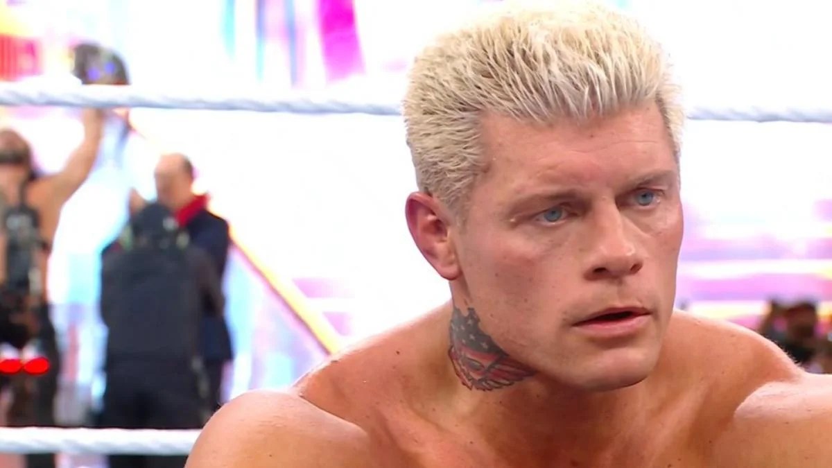 WATCH Bloodline member makes fun of Cody Rhodes neck tattoo