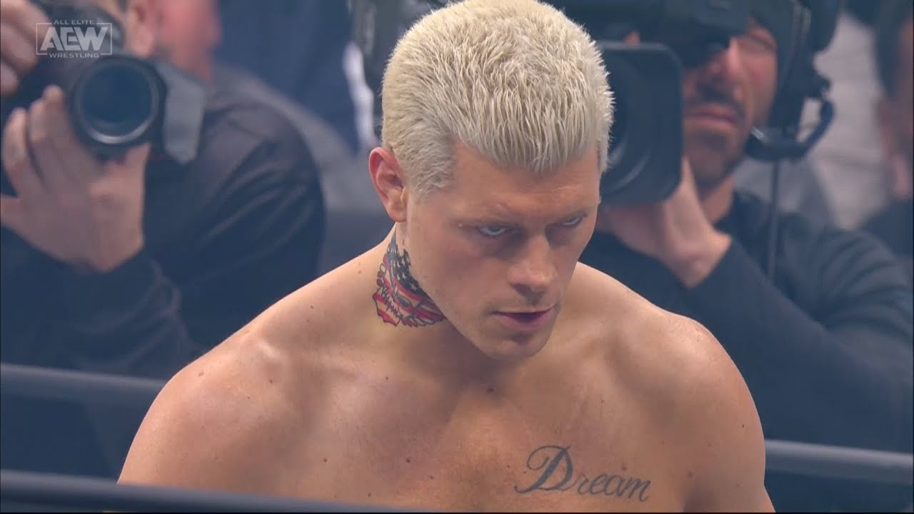 Thank you CodyRhodes for the tattoo This is the finest piece of body art  I own  rSCJerk