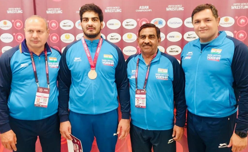 Asian Wrestling Championships: Anirudh Kumar Wins Bronze, India ...