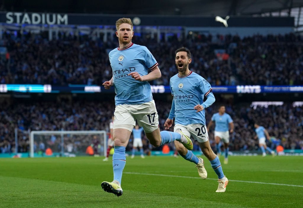 Man City vs Arsenal HIGHLIGHTS: Kevin de Bruyne BRACE, City RECEIVE boost in Premier League Title Race with WIN - Check Highlights