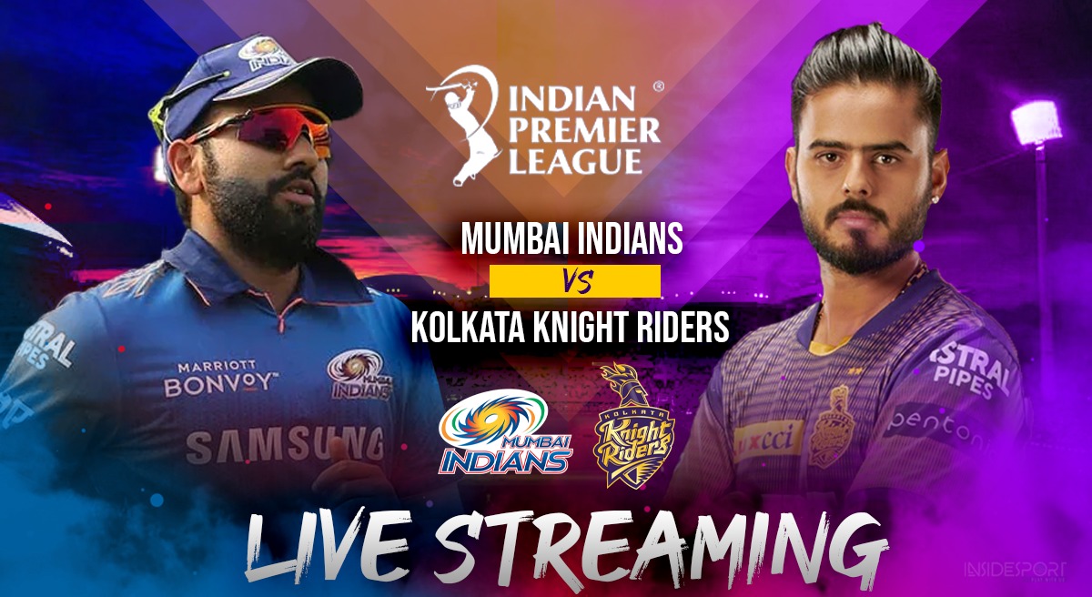 Mi Vs Kkr Live Streaming Check When And Where To Watch Mumbai Indians Vs Kolkata Knight Riders 