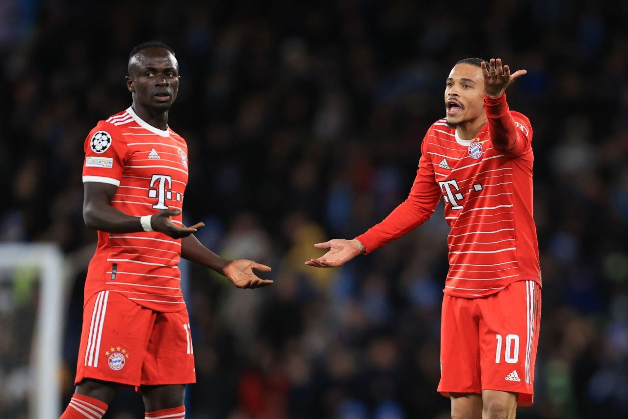 Mane vs Sane: FURIOUS Sadio Mane 'PUNCHED' Leroy Sane in the face after Bayern Munich's Champions League defeat; Manchester City, MCI vs BAY, Thomas Tuchel