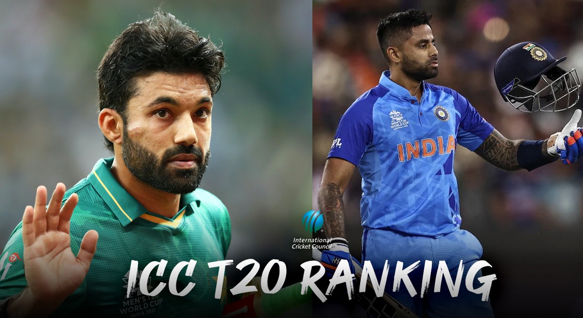 ICC Men's T20 Rankings: SuryaKumar Yadav Still ATOP, Pakistan Star ...