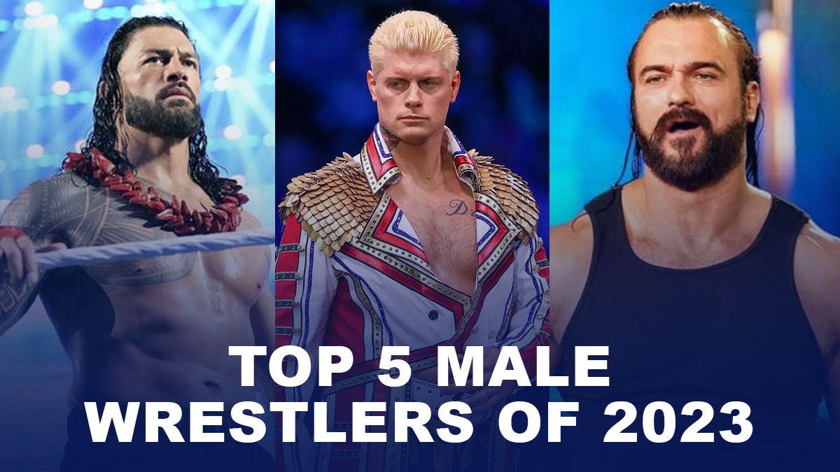 WWE BEST OF THE BEST Top 5 Male Wrestlers of 2023