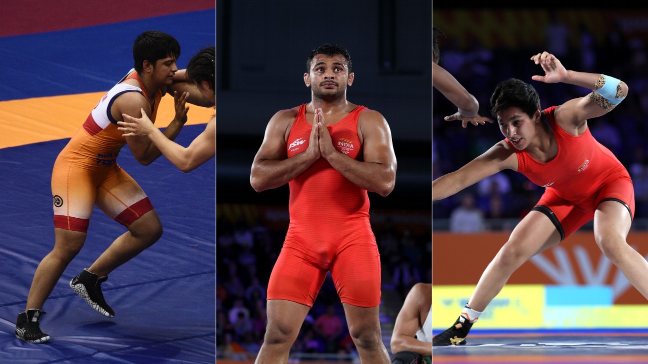 Asian Wrestling Championships Deepak Punia, Sarita Mor, Antim Panghal