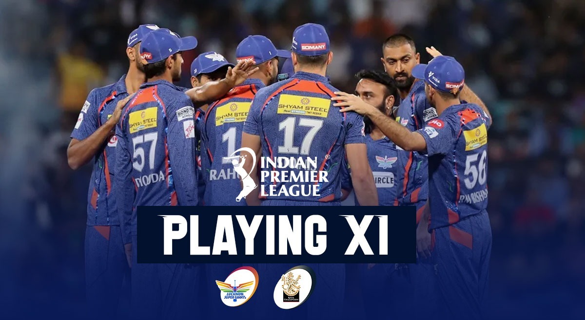 LSG Playing XI vs RCB: Avesh Khan, Mark Wood Return as Romario Shepherd ...