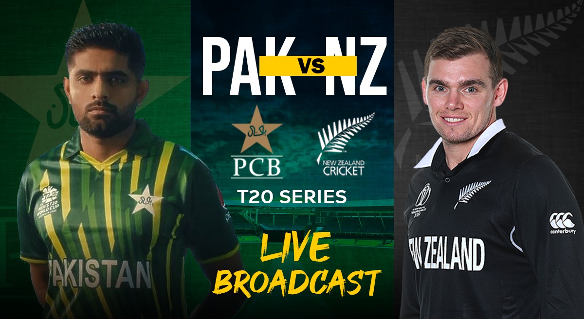 PAK vs NZ LIVE Broadcast WHEN and WHERE to watch Pakistan vs New Zealand T20 series LIVE Broadcast in India, Follow PAK vs NZ LIVE