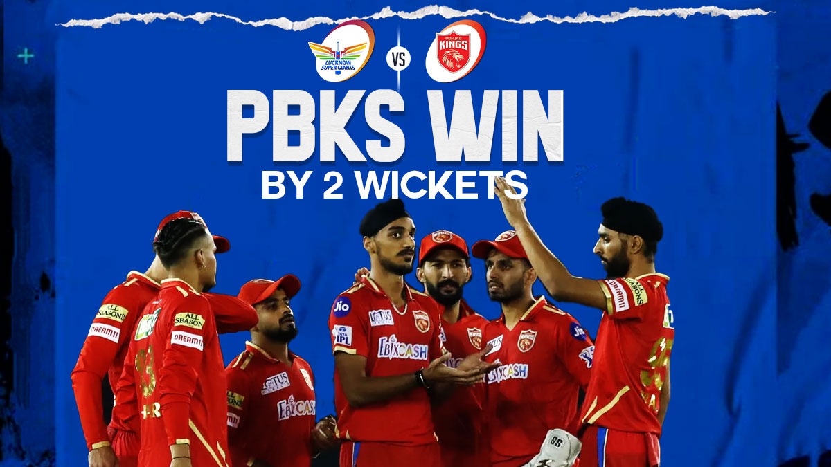 Lsg Vs Pbks Highlights Punjab Kings Win By 2 Wickets Sikandar Raza And Shahrukh Khan Guide Pbks 