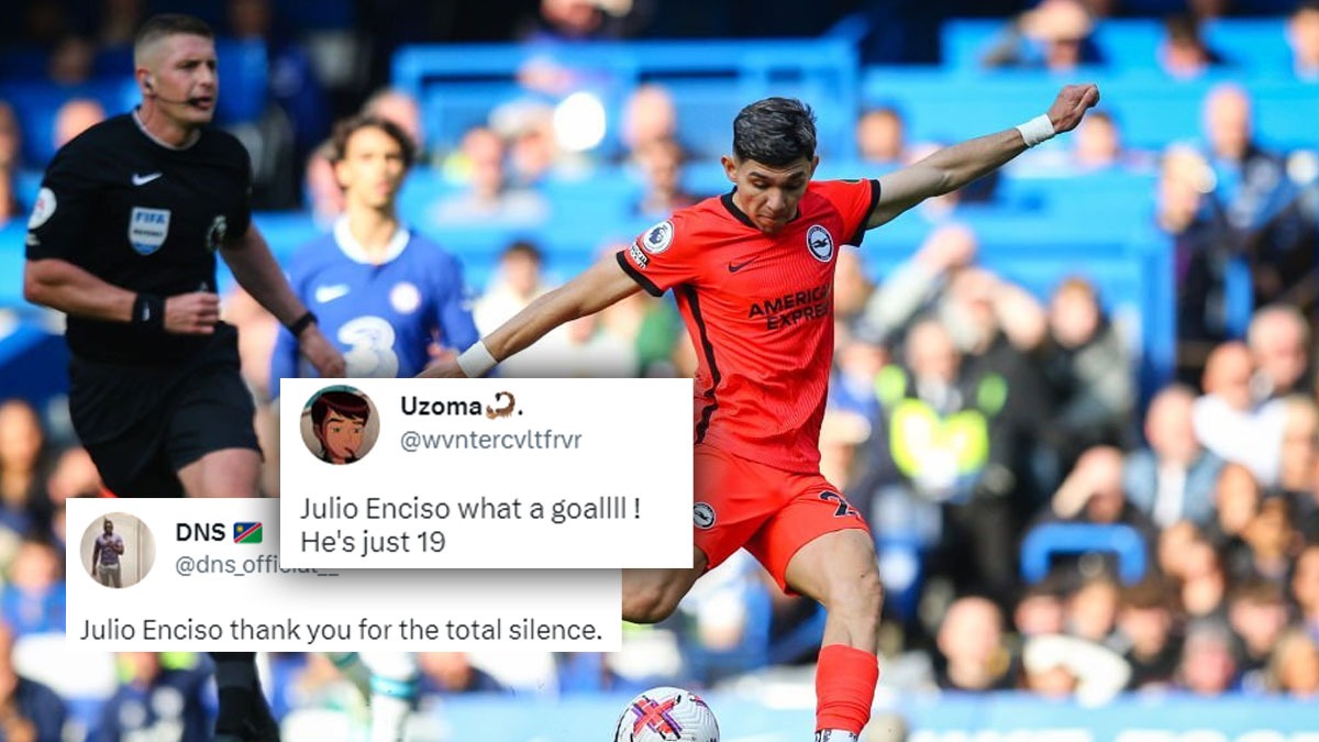 Julio Enciso: WATCH Brighton Youngster Julio Enciso Unleash STUNNER At ...