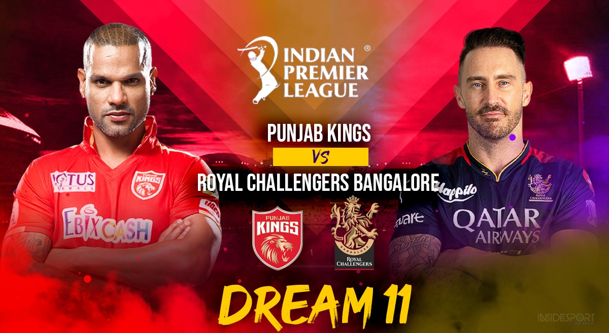 Pbks Vs Rcb Dream11 Punjab Kings Vs Royal Challengers Bangalore Starts At 330 Pm Check Top 7788