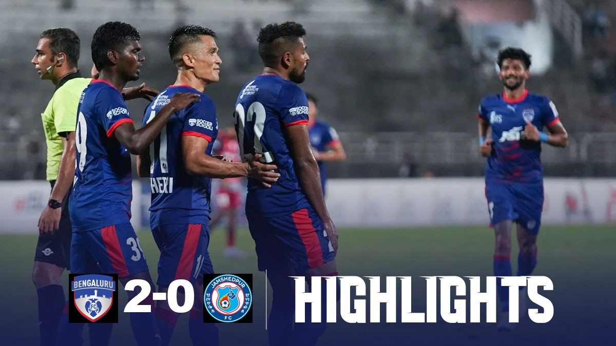 BFC Vs JFC Highlights: Jayesh Rane, Sunil Chhetri Help Bengaluru FC ...