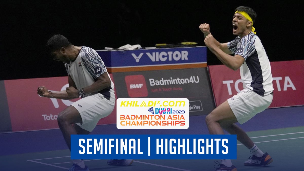 Day 5 KhiladiX.com Dubai 2023 Badminton Asia Championship Powered by Floki:  Results Update Day 5 (Semifinals): Men's Singles Kanta…