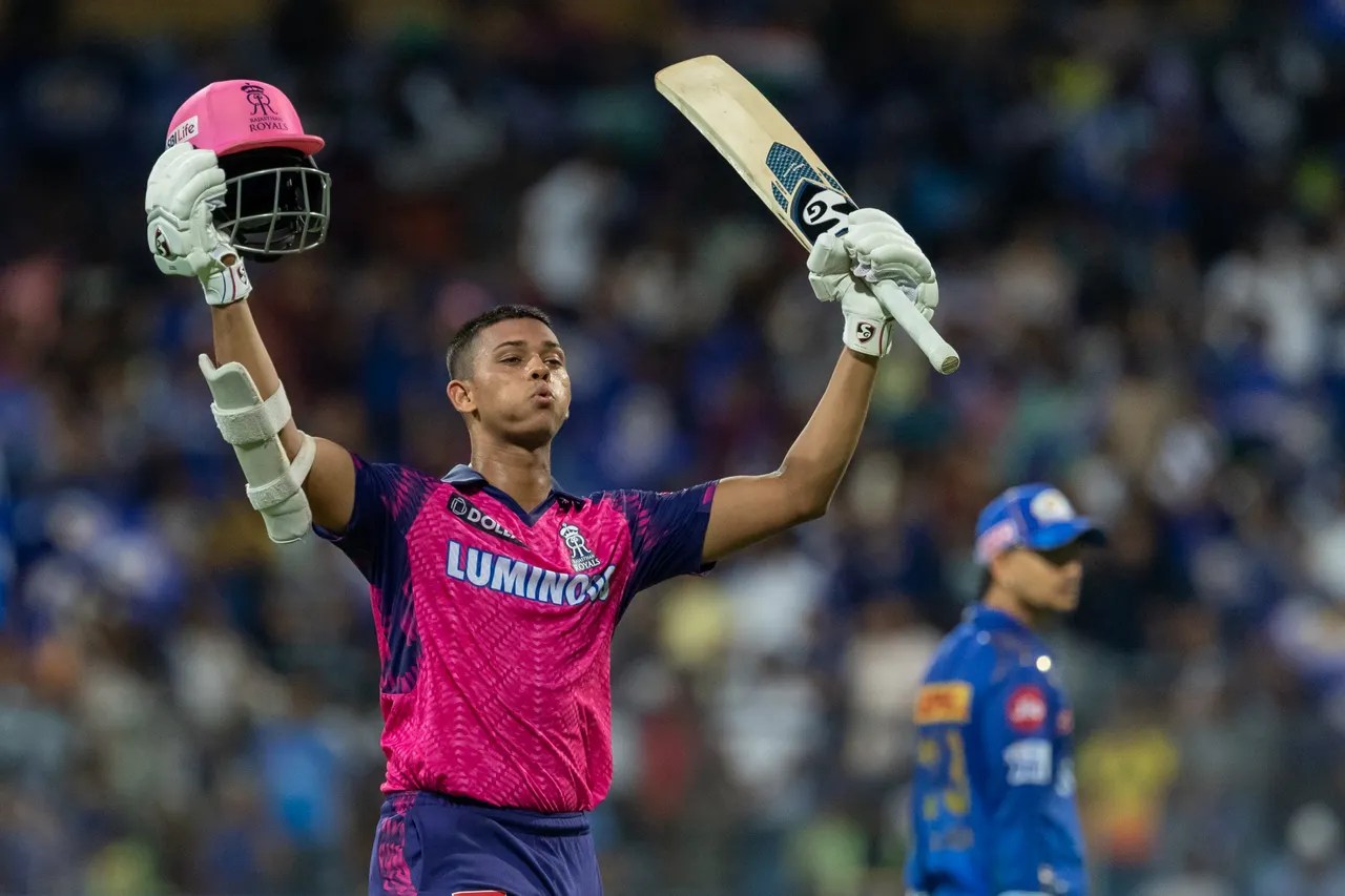 1000th IPL Match: Rajasthan Royals (RR) opener Yashasvi Jaiswal emulates Brendon Mccullum against Mumbai Indians (MI) in Indian Premier League 2023 (IPL 2023) 