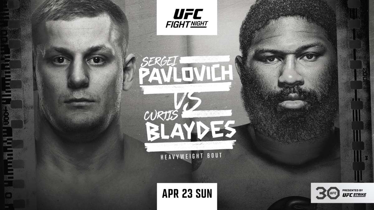 UFC Vegas 71: Pavlovich vs Blaydes Crackstream Alt:- Where to watch UFC  Fight Night 222