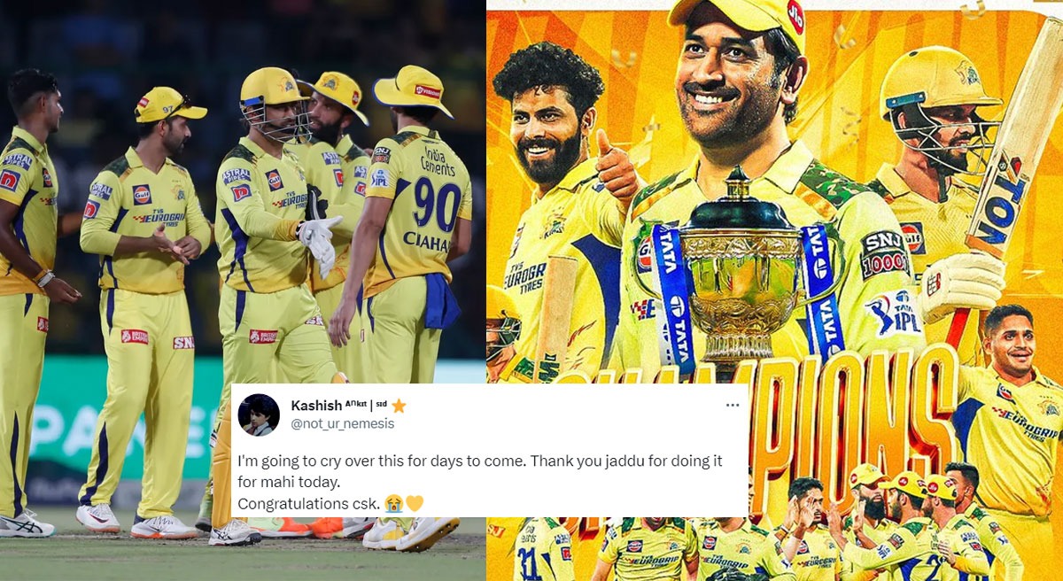 Yellow Magic' Twitter thrilled as CSK lift IPL trophy for Record 5th time  after defeating Gujarat Titans, Check Reactions - Inside Sport India