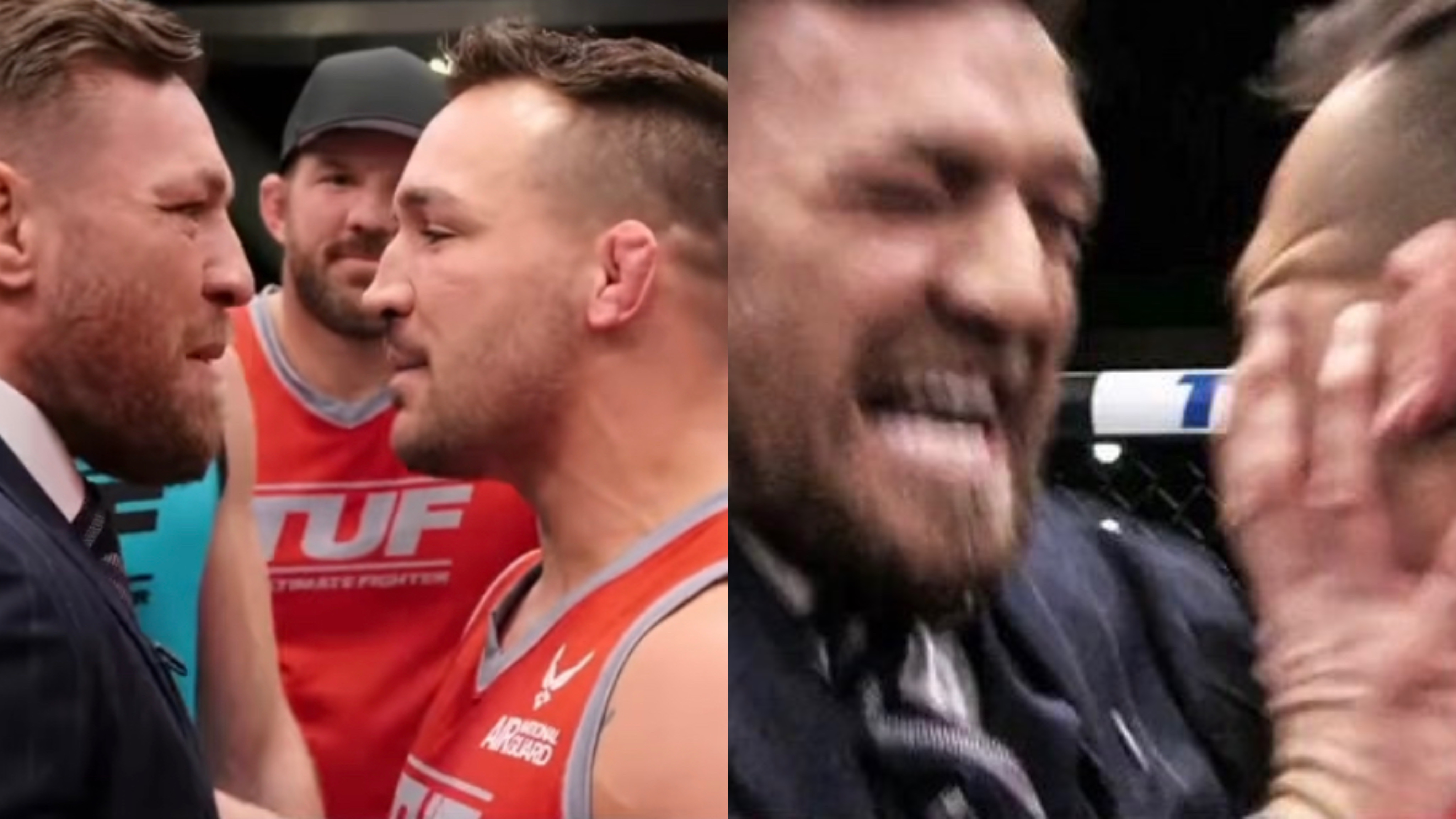 WATCH Conor McGregor Hits Michael Chandler's Face As The Ultimate