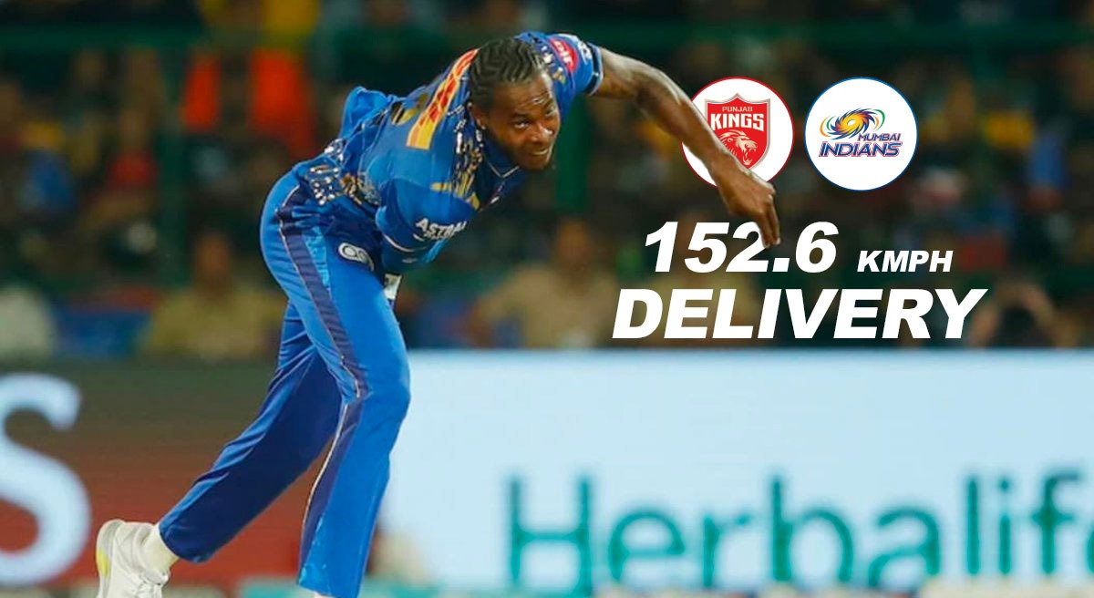 Ipl Watch Jofra Archer Sends Ashes Warning Clocks Kmph During Pbks Vs Mi Clash But