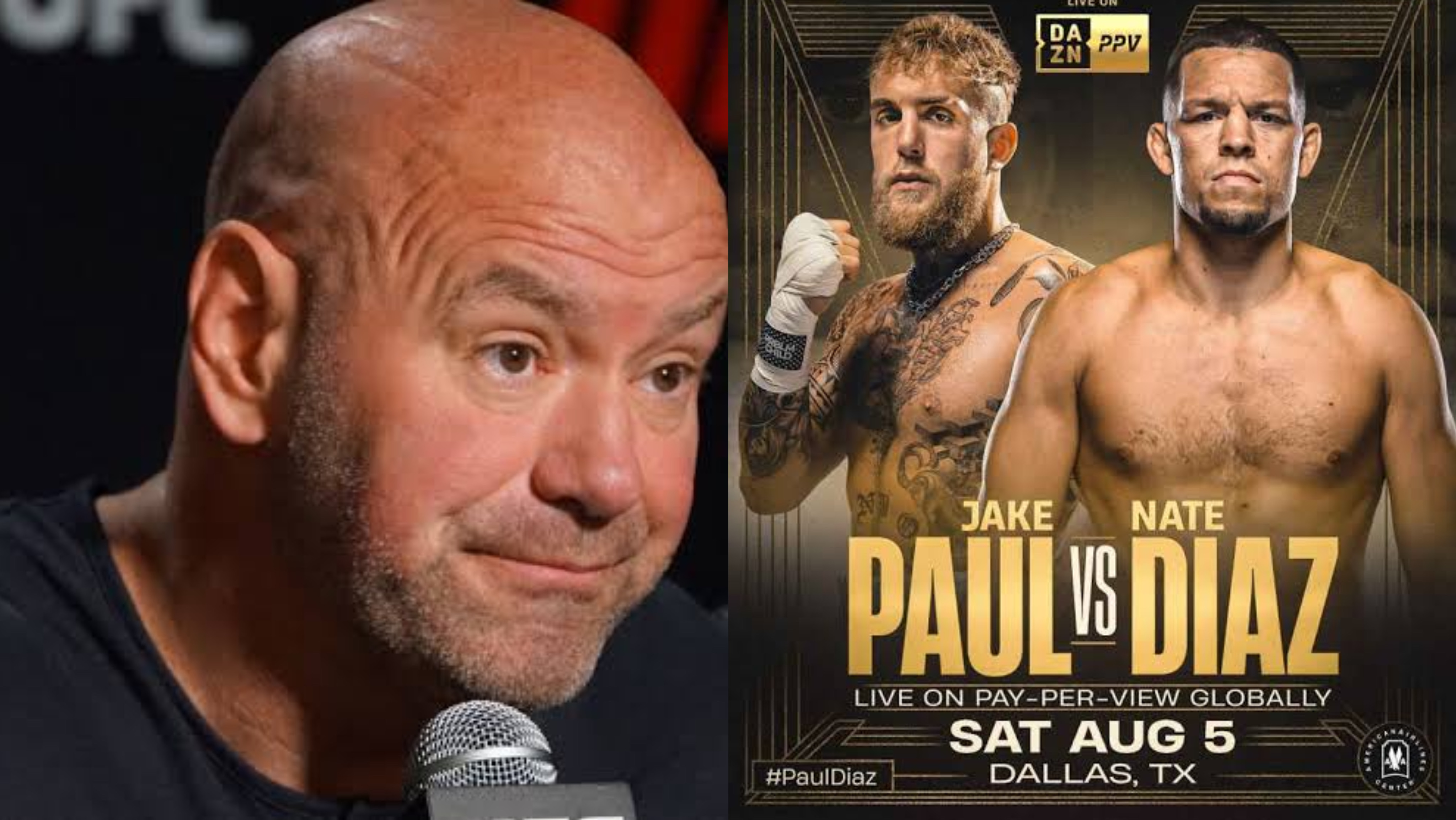 Jake Paul Vs Nate Diaz: Dana White Slams Logan Paul’s Brother For ...