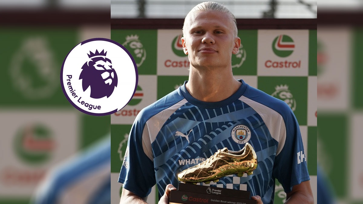 Manchester City Striker Erling Haaland Wins Premier League Golden Boot Award After Incredible 0750