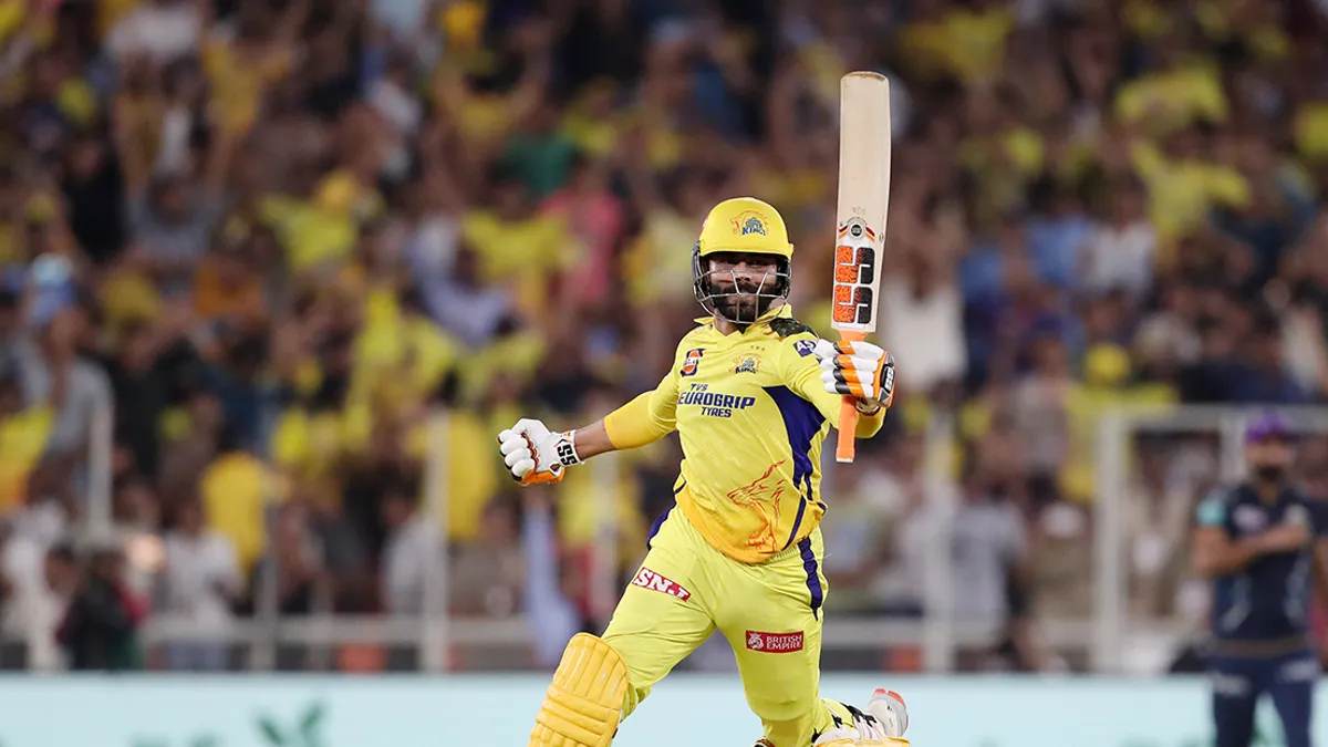 IPL 2023 Final: From Nervy sighs to Teary eyes, WATCH CSK players celebrate after Ravindra Jadeja's final ball title win heroics, CSK vs GT Final, MS Dhoni