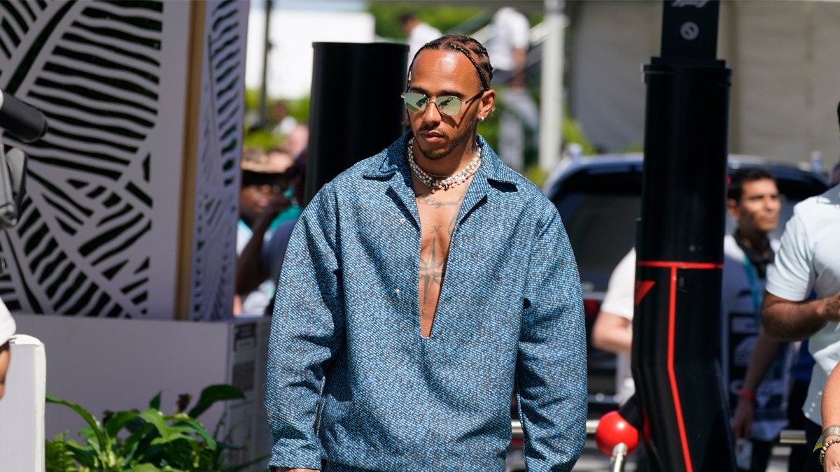 Miami GP: Lewis Hamilton separates himself from rest of the drivers on Miami GP Ceremony, calls it "Cool", Formula 1 , F1, Mercedes, Red Bull, Ceremony