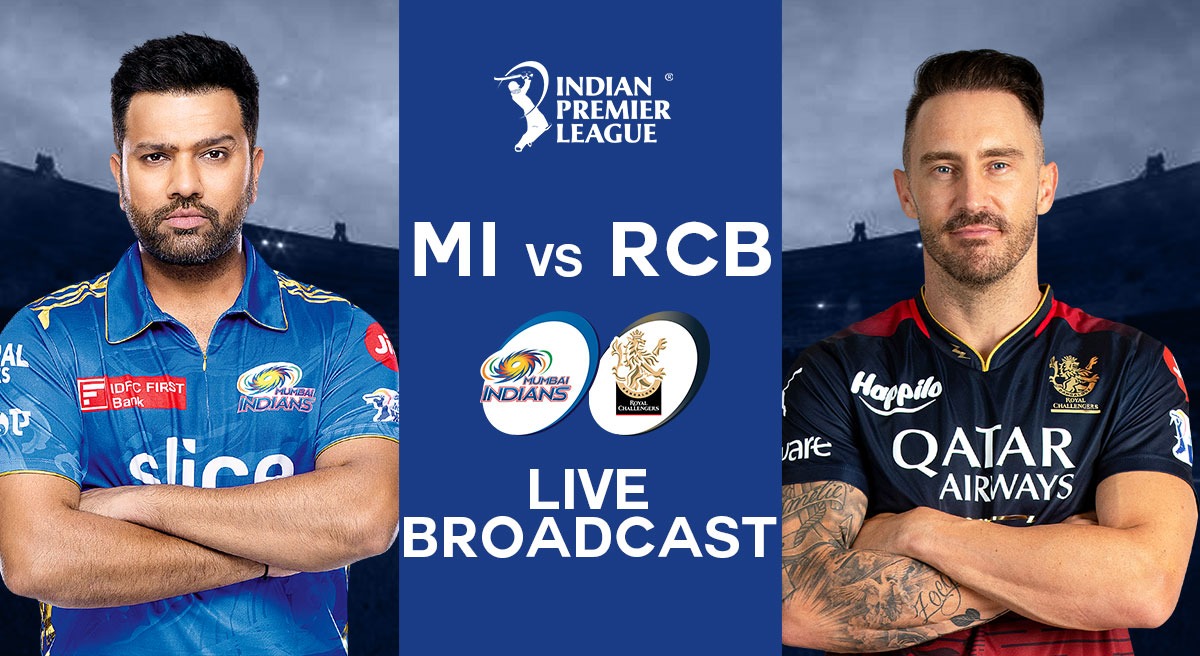 Mi Vs Rcb Live Broadcast How And Where To Watch Mumbai Indians Vs Royal Challengers Bangalore 