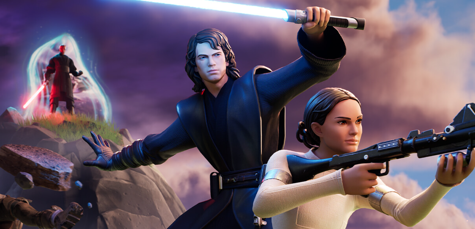 Fortnite x Star Wars Epic Games brings ObiWan Kenobi, Anakin