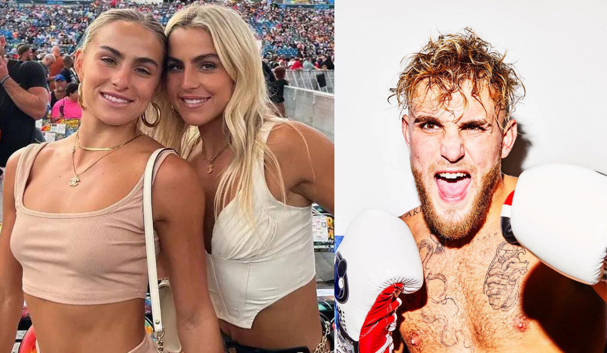 Does @Jake Paul know which Cavinder twin is which? 😂 #jakepaul #cavin, cavindertwins
