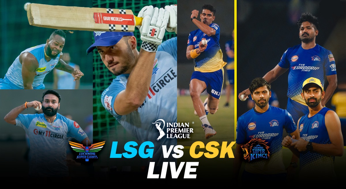 Lsg Vs Csk Live Score Lsg Batting First Ms Dhoni Wins Toss Opts To Bowl Against Lsg Krunal