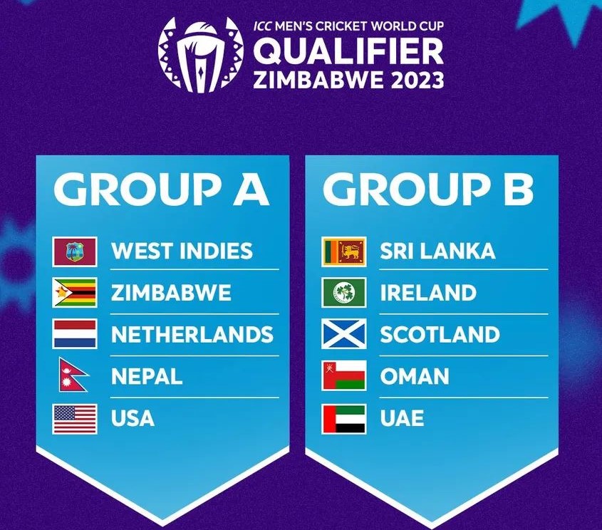 WC 2023 Qualifiers Schedule Easy path for Sri Lanka & West Indies as