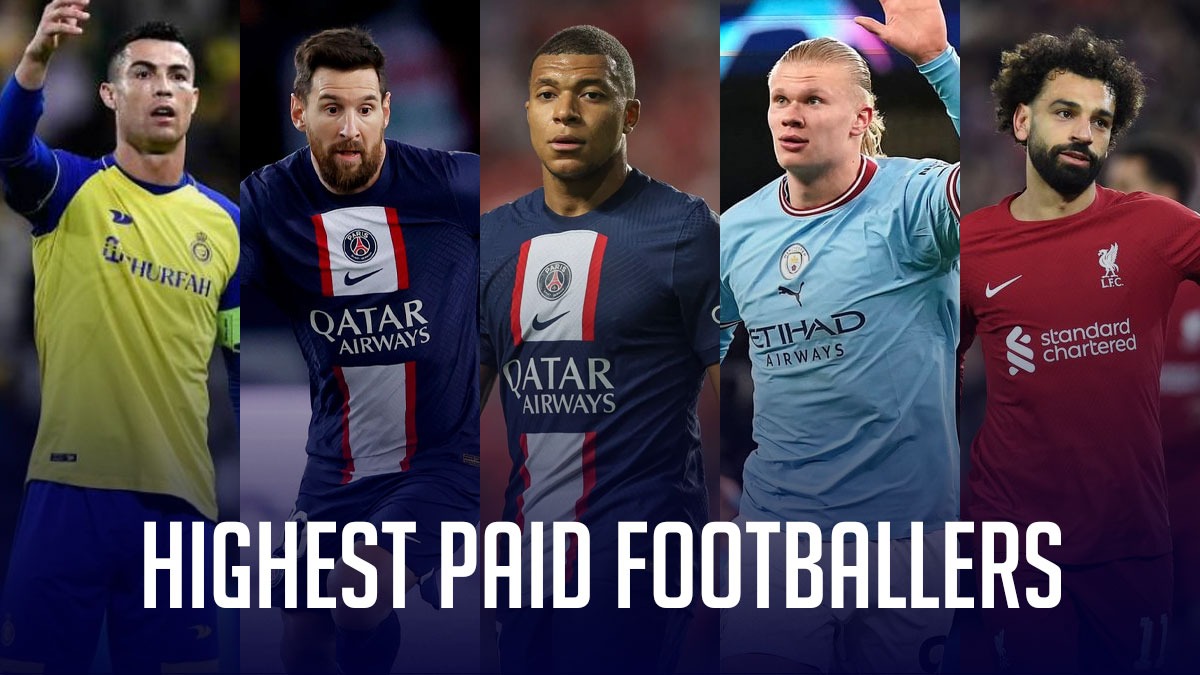 Highest Paid Footballers Cristiano Ronaldo Richest Mbappe Earns More Than Messi Check Out