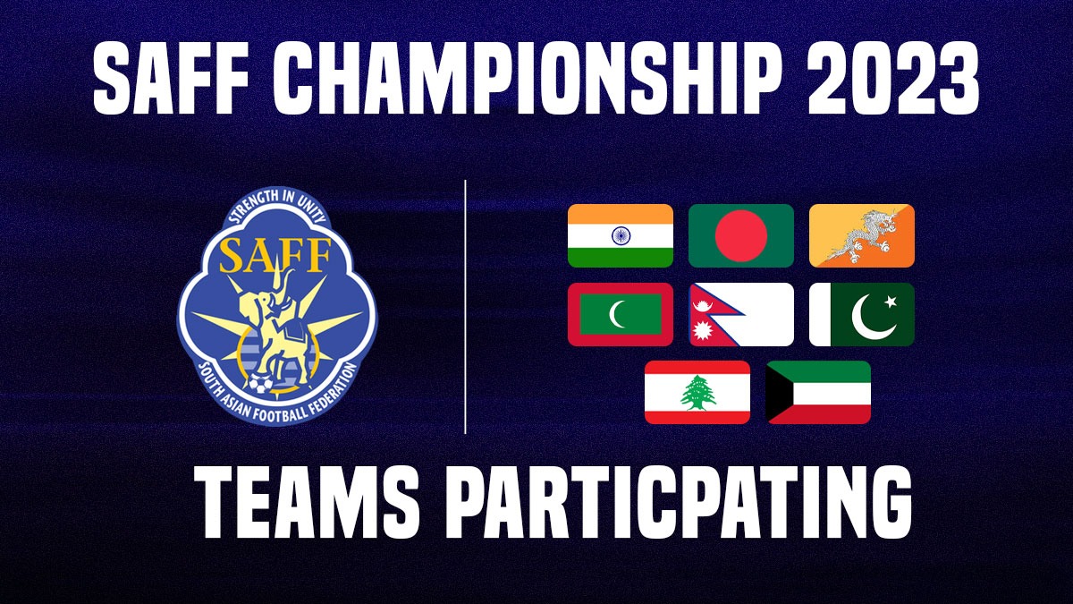SAFF Championship 2023 EIGHT participating teams for SAFF championship