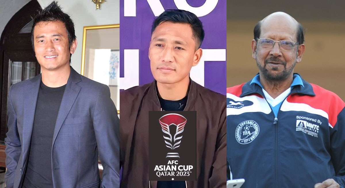 AFC Asian Cup 2023 Draw: Bhaichung Butia, Gaurmangi Singh, Shabbir Ali ...