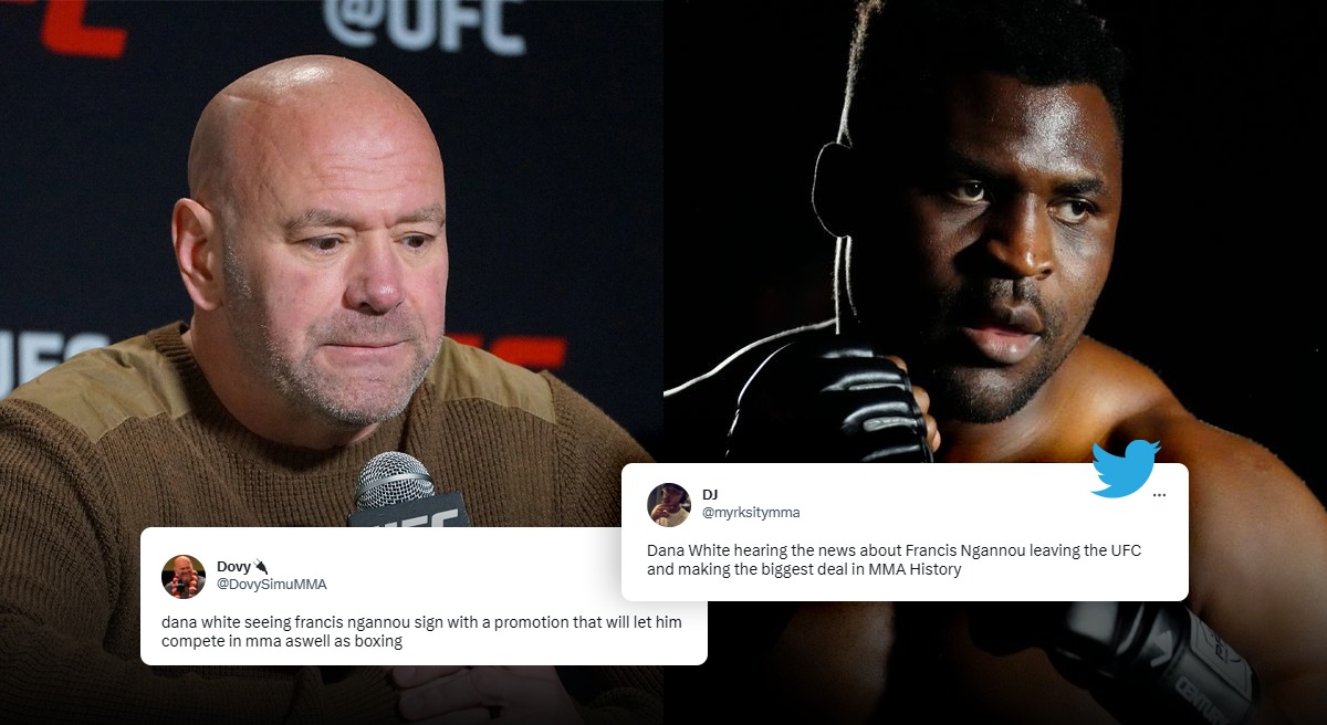 Dana White Brutally Slammed By Mma Twitter As Francis Ngannou Signs