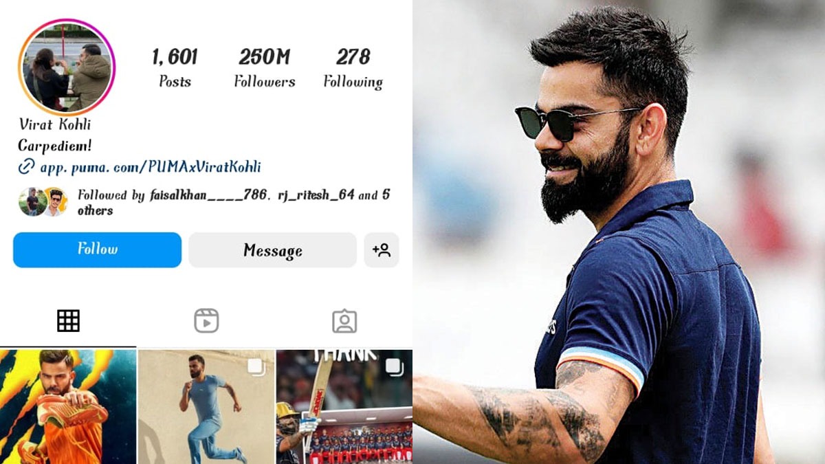 Virat Kohli Shatters Another Record Becomes The First Asian To Gain 250 Million Instagram Followers 5243