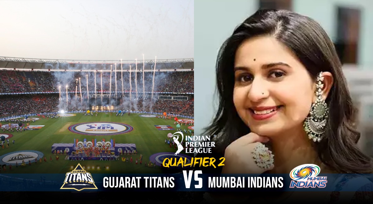 1200px x 656px - GT vs MI: Kinjal Dave to rock the IPL 2023 Qualifier 2 at Narendra Modi  Stadium - Inside Sport India