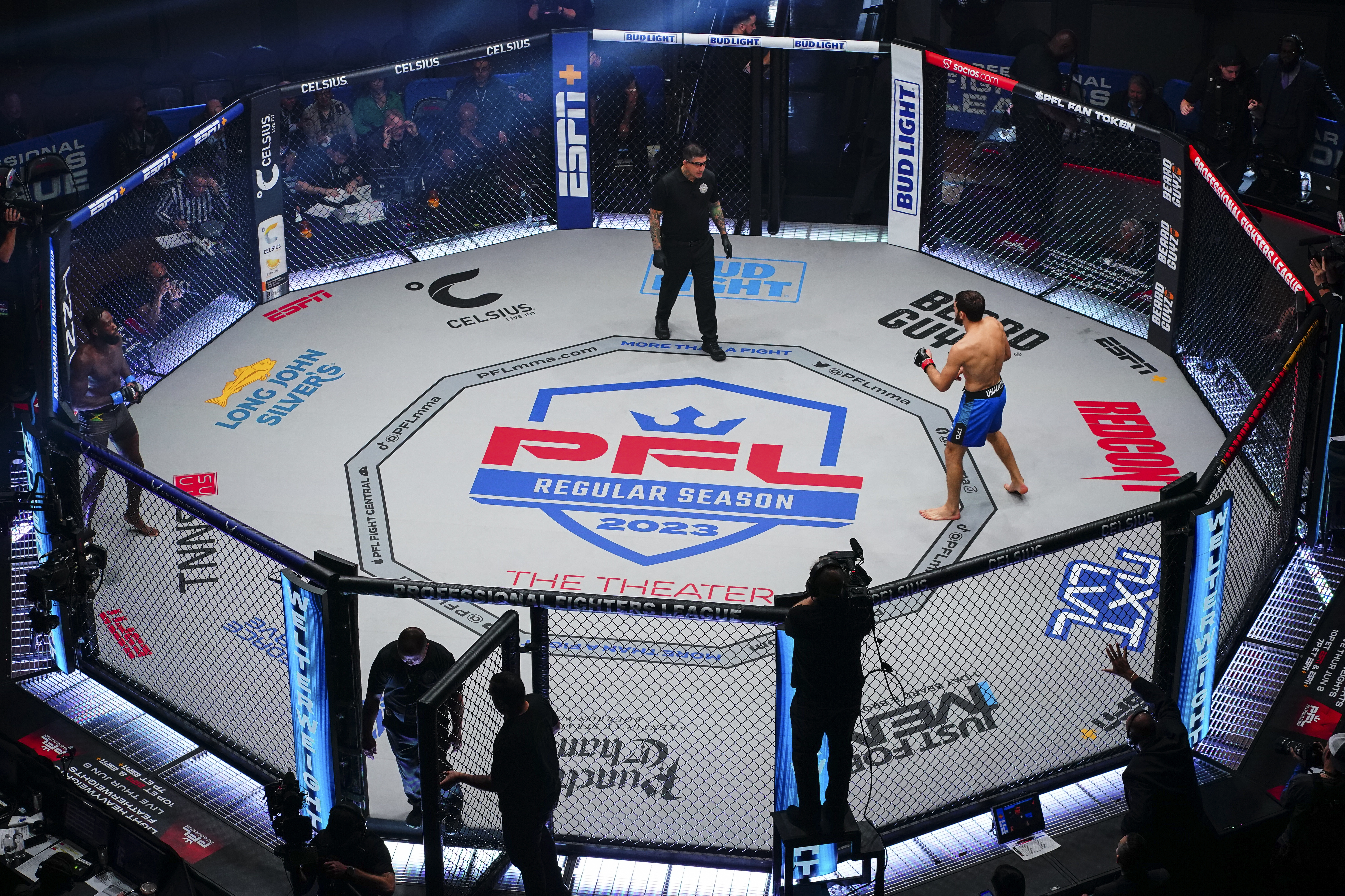 Inside the 'SmartCage': Data Sits at the Center of the Professional Fighters  League Universe