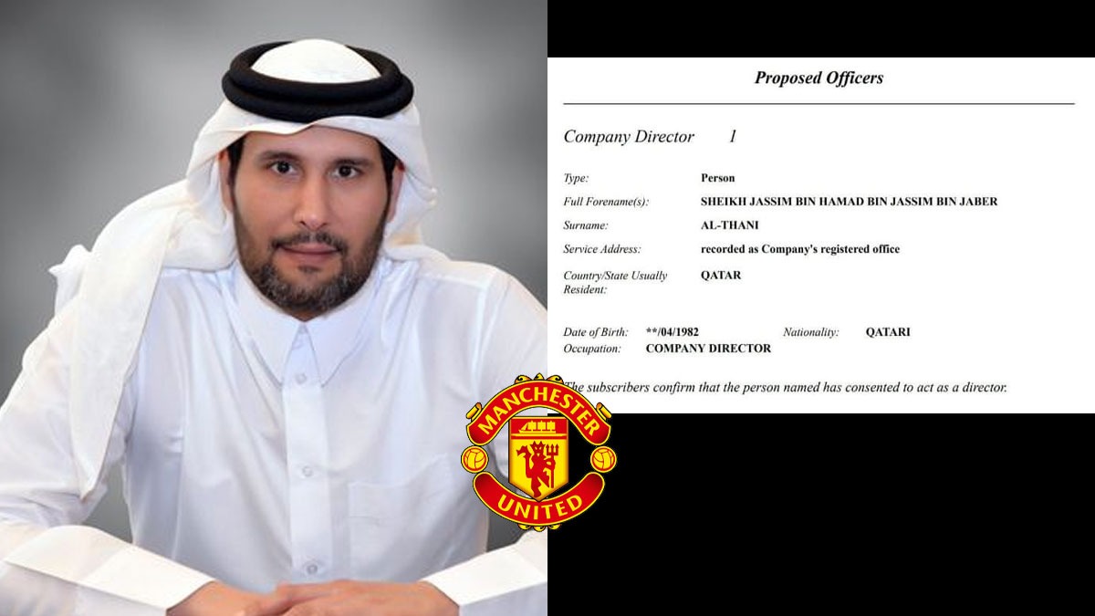 Qatari Manchester United Takeover Confirmed Sheikh Jassims Company Gets Uk Approval
