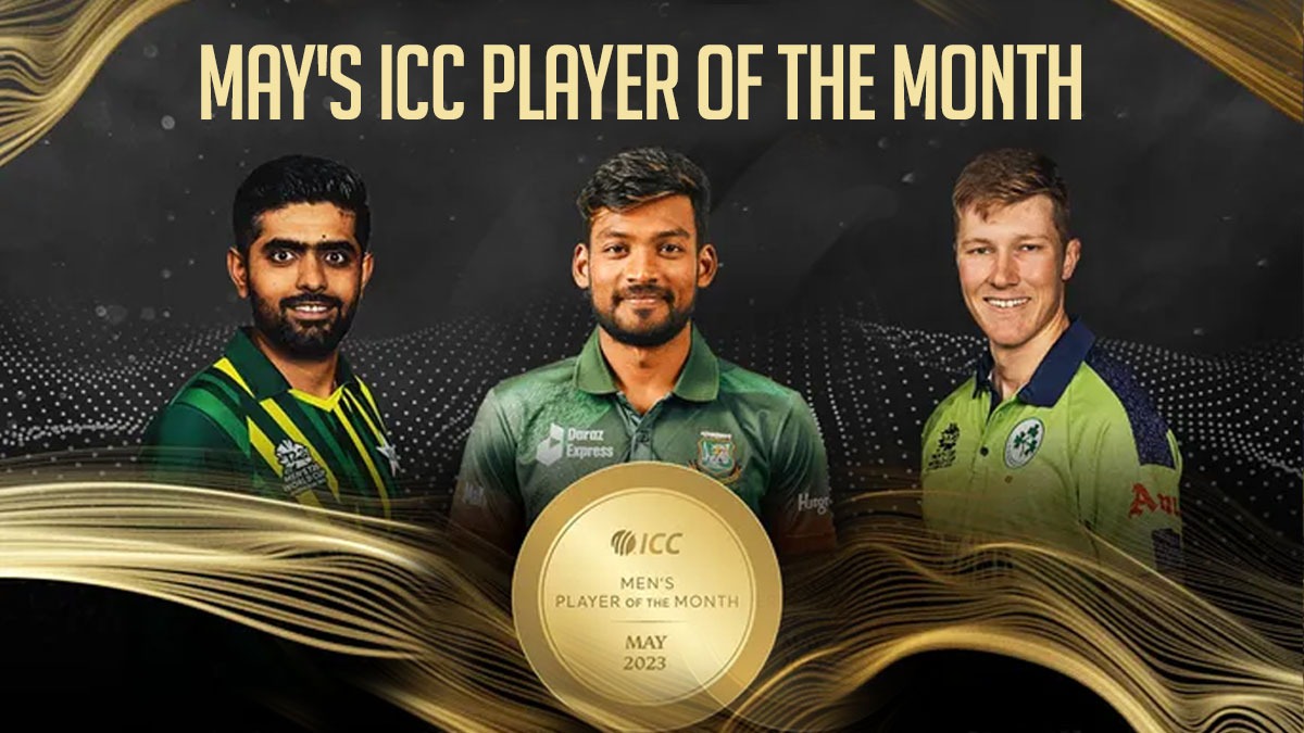 ICC Player of the Month: Babar Azam, Najmul Hossain Shanto & Harry