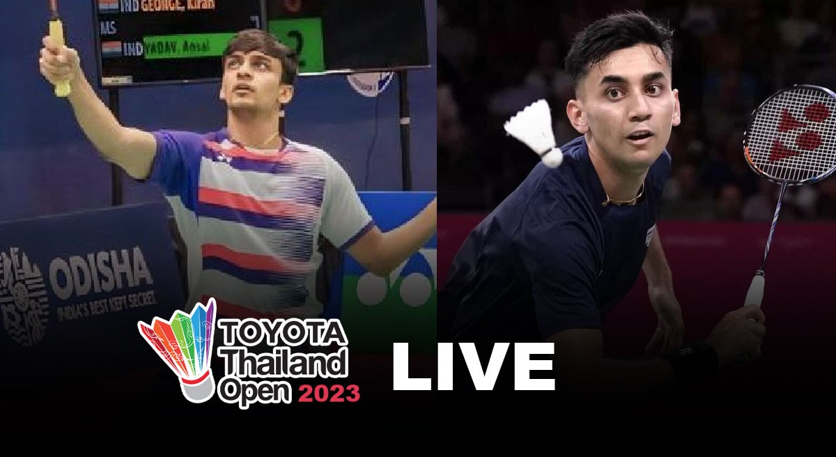 Thailand Open Highlights Lakshya Sen seals semifinal spot, Kiran George crashes out