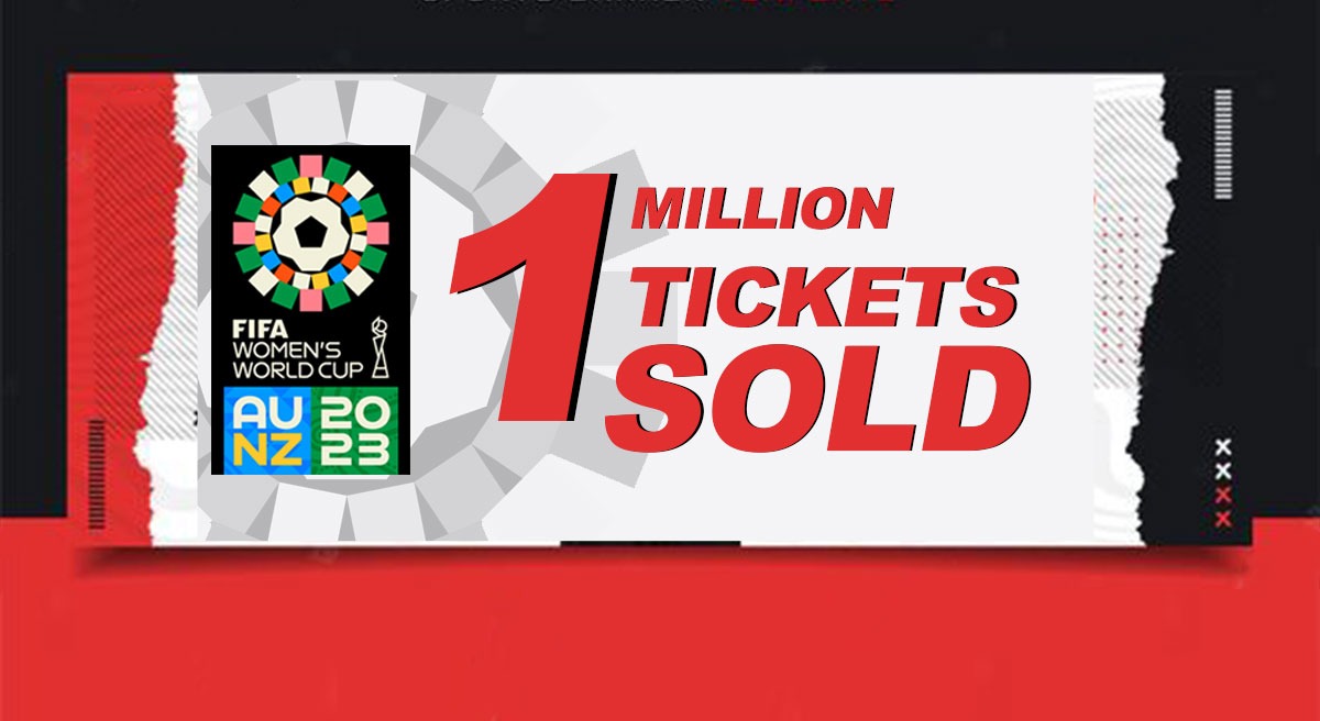 Over 1 million tickets sold for Women's World Cup