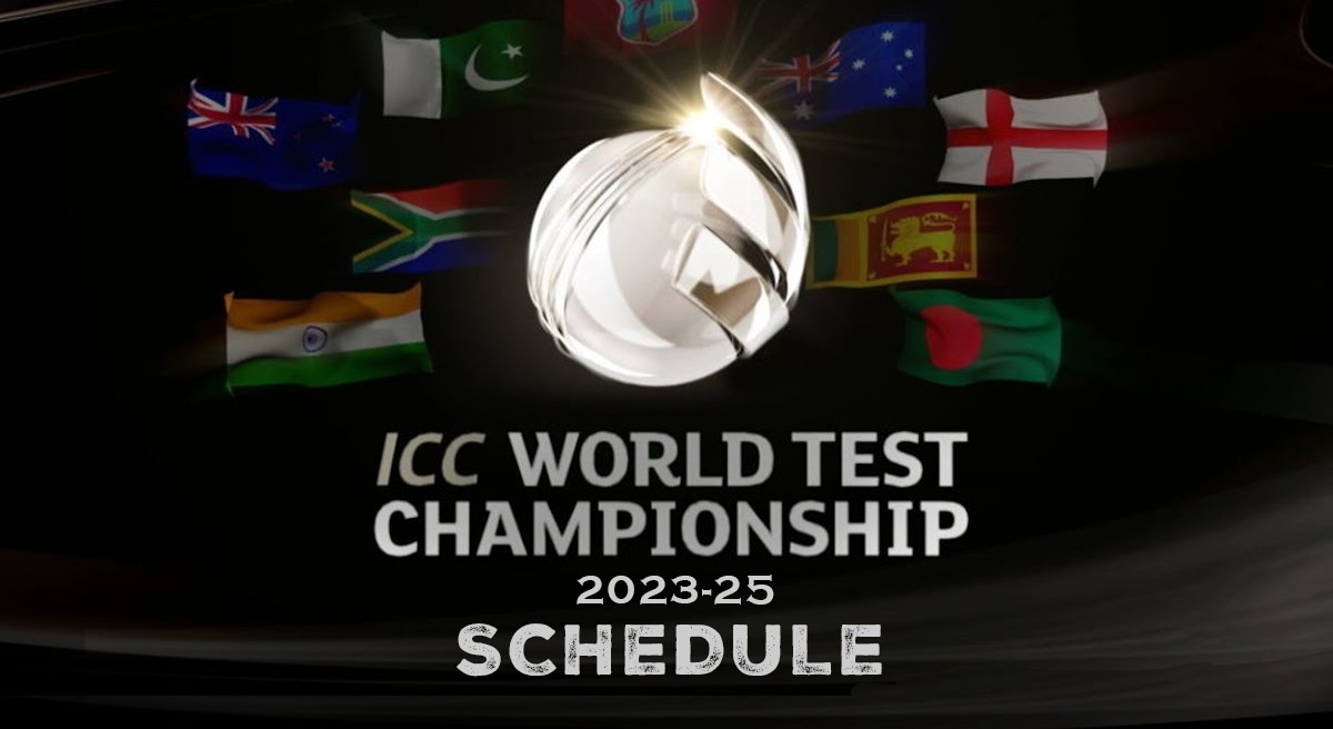 The World Test Championship fixtures for the 2023-25 cycle