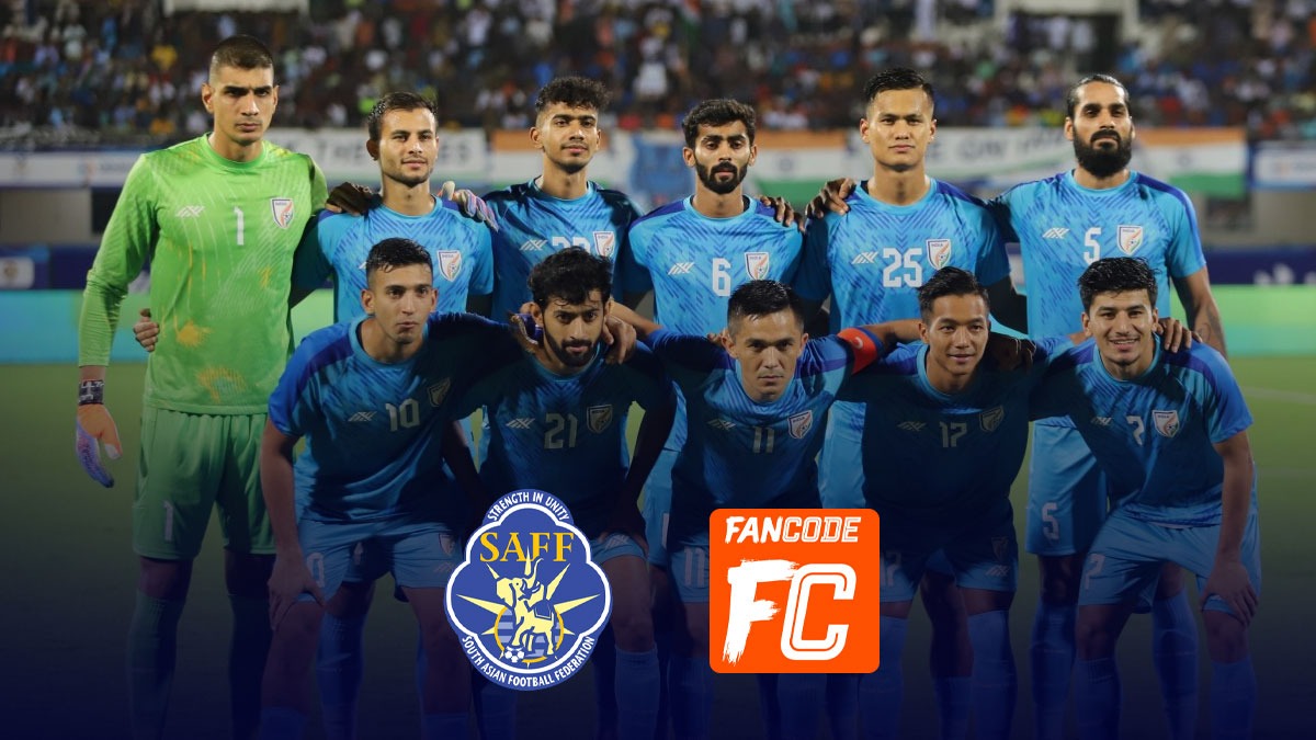 SAFF Championship 2023 LIVE Streaming on Fancode