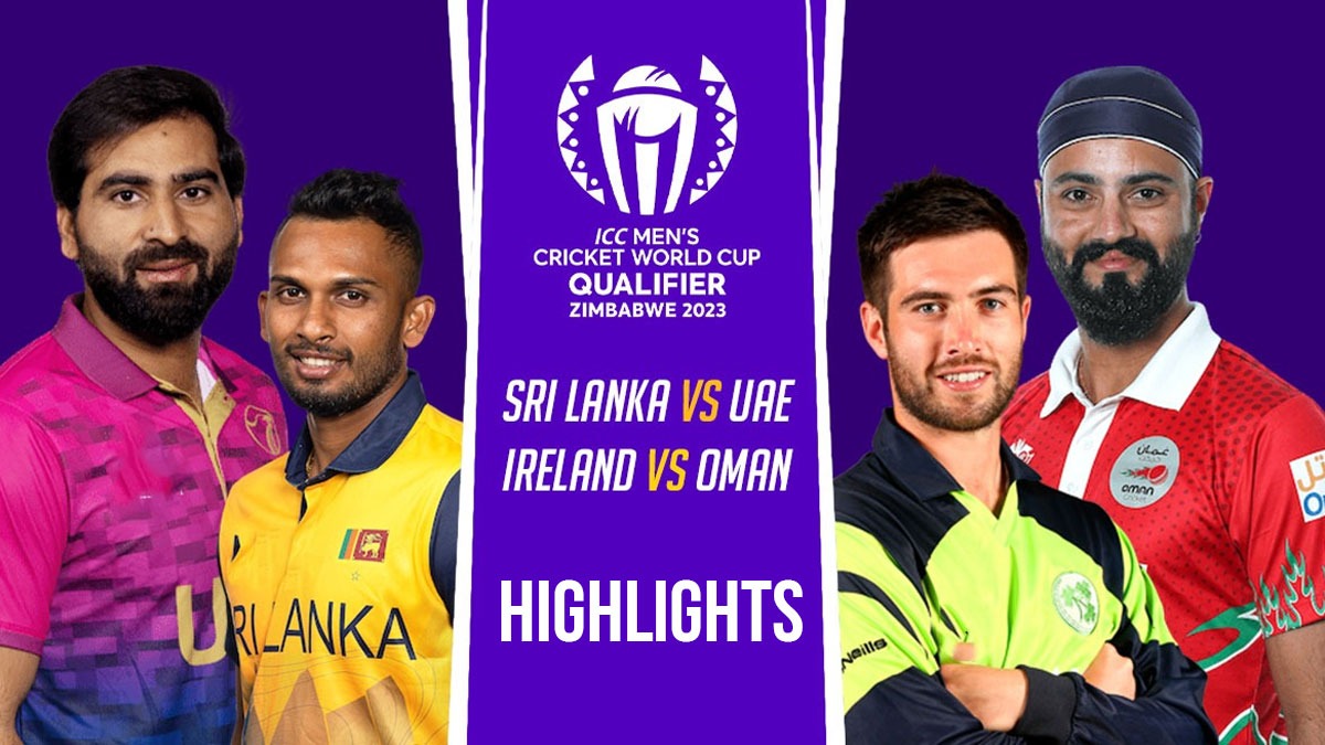 WC 2023 Qualifiers Highlights: Oman clinch victory vs Ireland, SriLanka ...