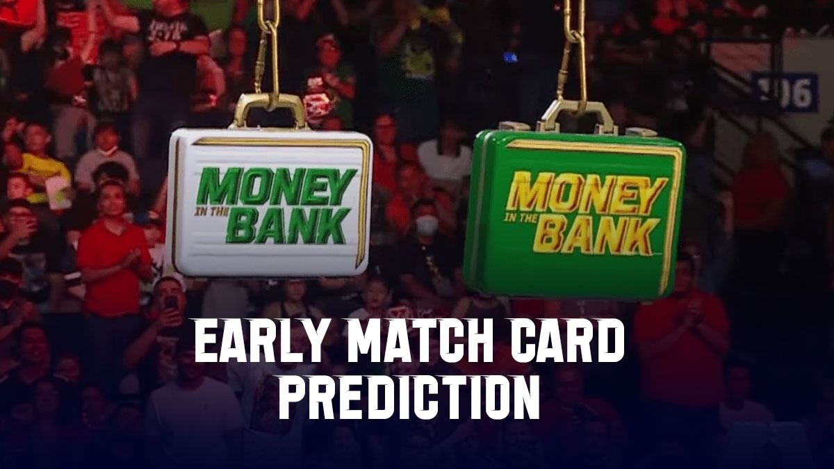 WWE Money in the Bank 2023 Early Match Card Predictions Following Night