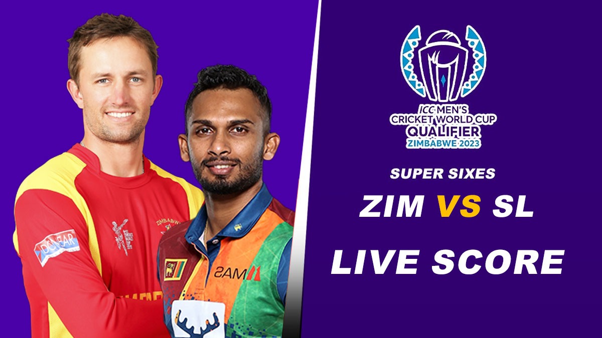 Zim Vs Sl Live Score Zimbabwe Sri Lanka Eyeing Top Spot In Crucial Wc Qualifiers Clash Follow