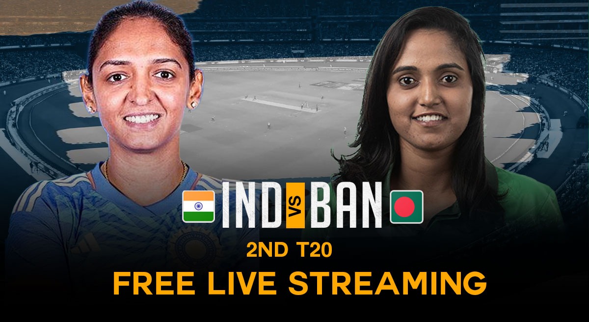 Watch IND vs BAN Women's 2nd T20I LIVE Streaming for FREE, India win by