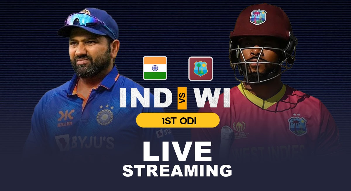 IND vs WI Check out WHERE & HOW to watch India vs West Indies 1st ODI